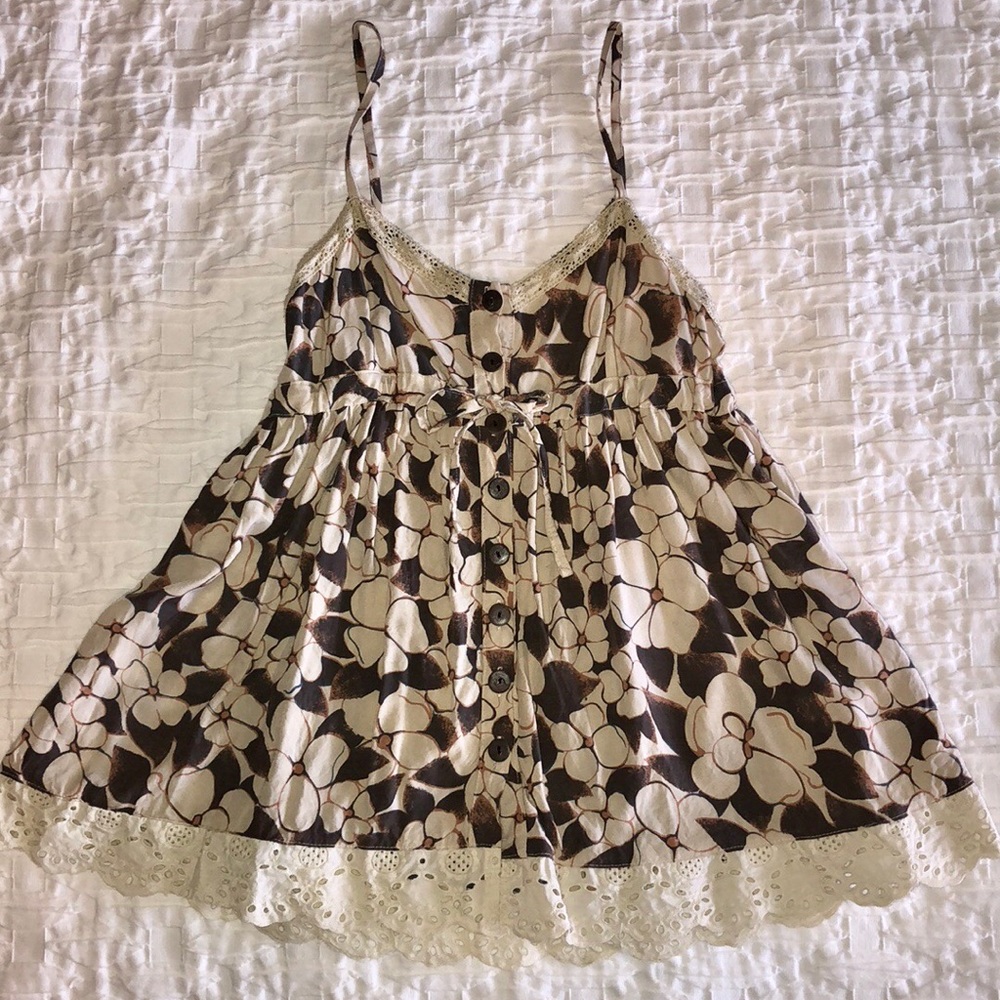 Valija Gitana Boho Babydoll Top